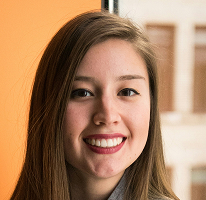 Portrait of Victoria Lawson, financial trading company leader and CFO